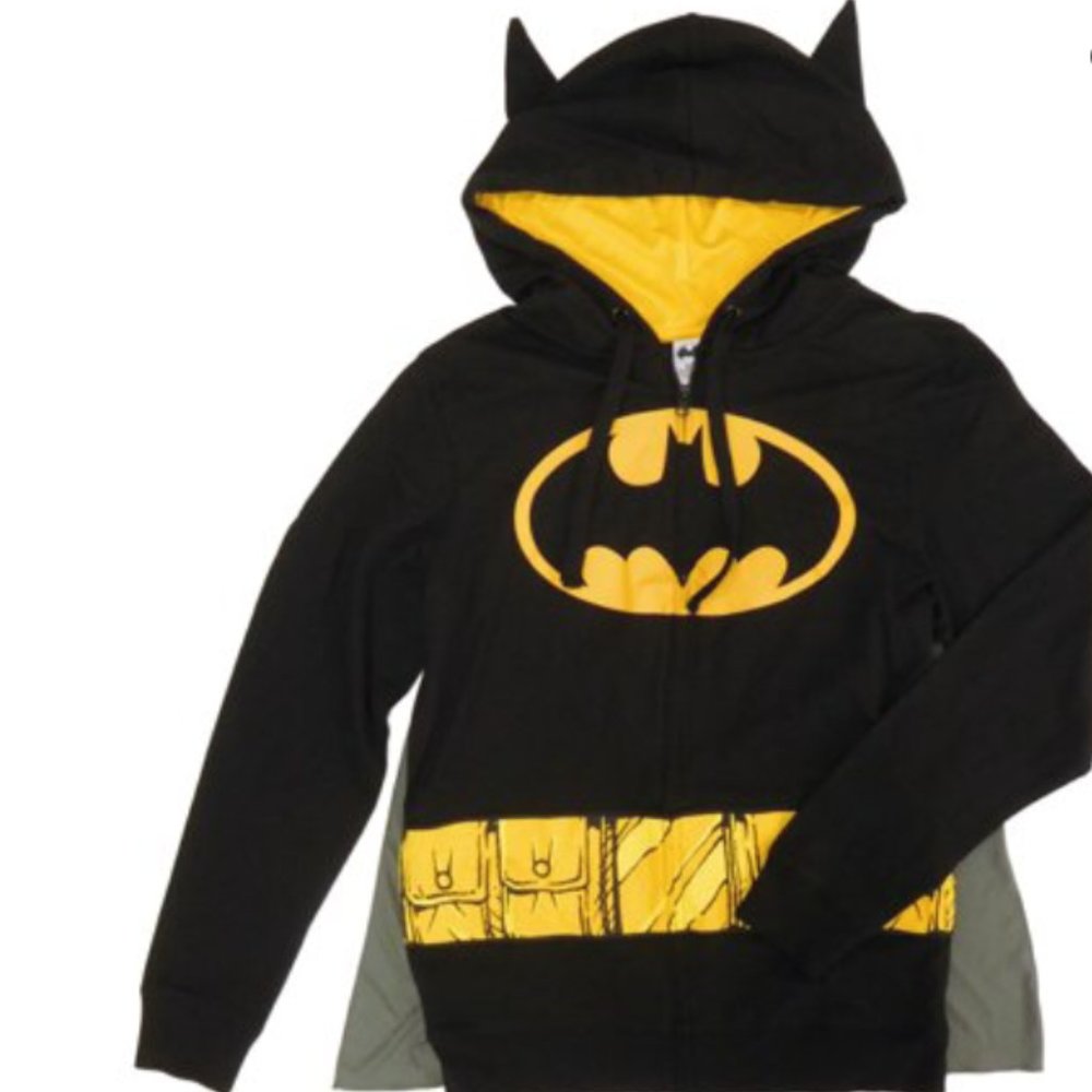 Jacket Batman mens size L new 60% cotton polyester